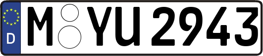 M-YU2943