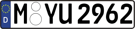 M-YU2962