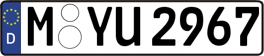 M-YU2967