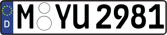 M-YU2981