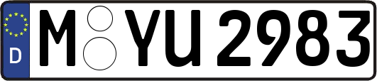 M-YU2983
