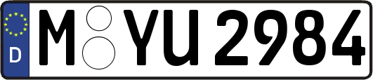 M-YU2984