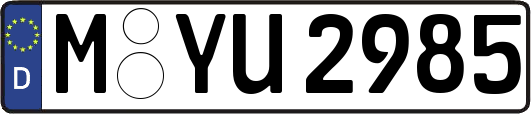 M-YU2985