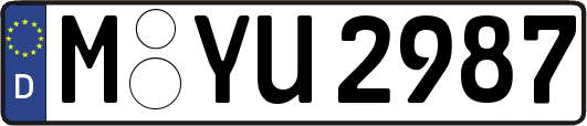M-YU2987