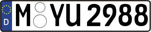M-YU2988