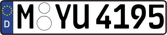 M-YU4195