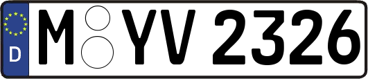 M-YV2326