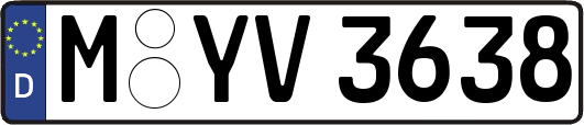 M-YV3638