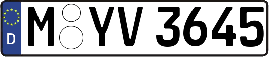 M-YV3645