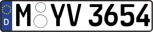 M-YV3654