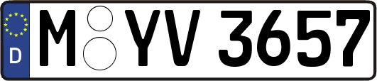 M-YV3657