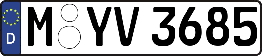 M-YV3685