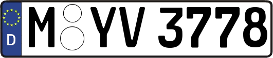 M-YV3778