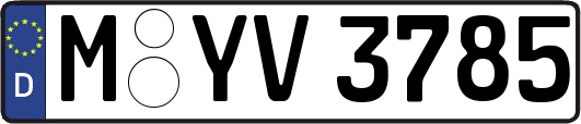M-YV3785