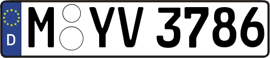 M-YV3786