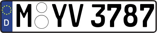 M-YV3787