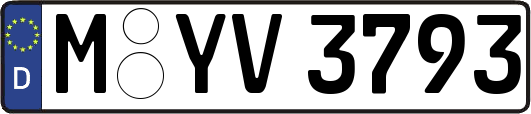 M-YV3793