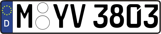 M-YV3803