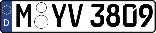 M-YV3809