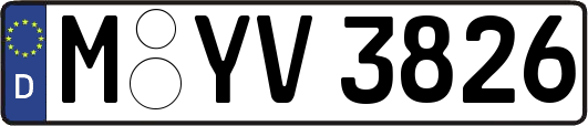 M-YV3826