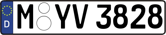 M-YV3828