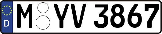 M-YV3867