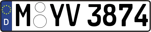 M-YV3874