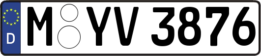 M-YV3876