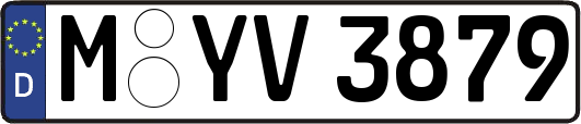 M-YV3879