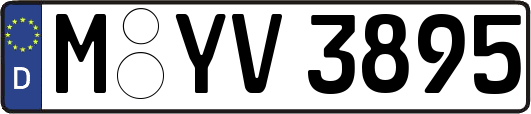 M-YV3895