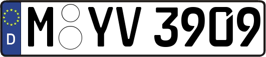 M-YV3909