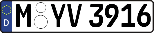 M-YV3916