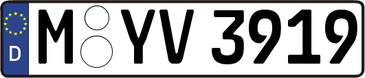 M-YV3919