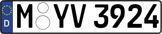 M-YV3924