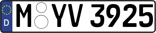 M-YV3925