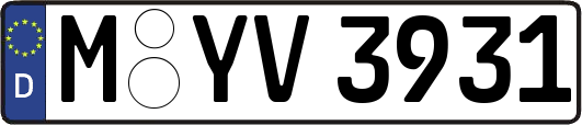 M-YV3931