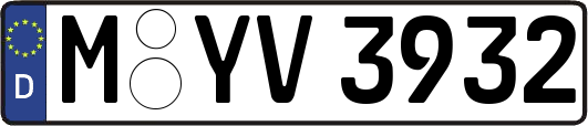 M-YV3932