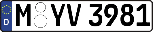 M-YV3981