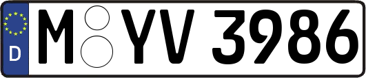 M-YV3986