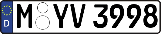 M-YV3998