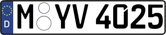 M-YV4025