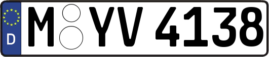 M-YV4138