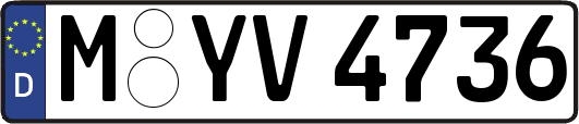 M-YV4736