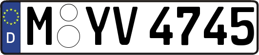 M-YV4745