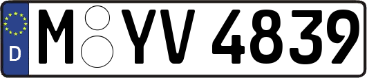 M-YV4839