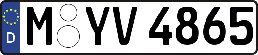M-YV4865