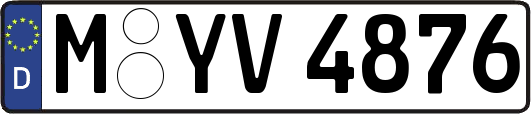 M-YV4876