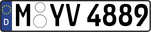 M-YV4889