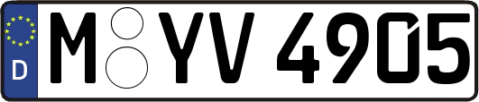 M-YV4905