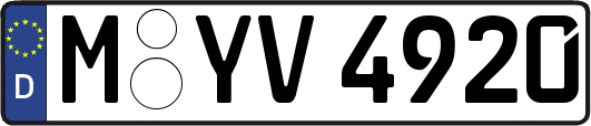 M-YV4920